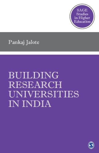 Building Research Universities In India Pankaj Jalote