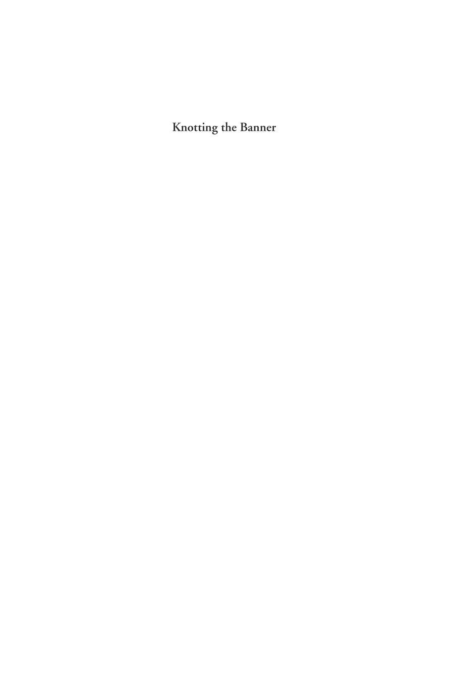 Knotting The Banner Ritual And Relationship In Daoist Practice David J Mozina Chi Tim Lai Stephen Bokenkamp