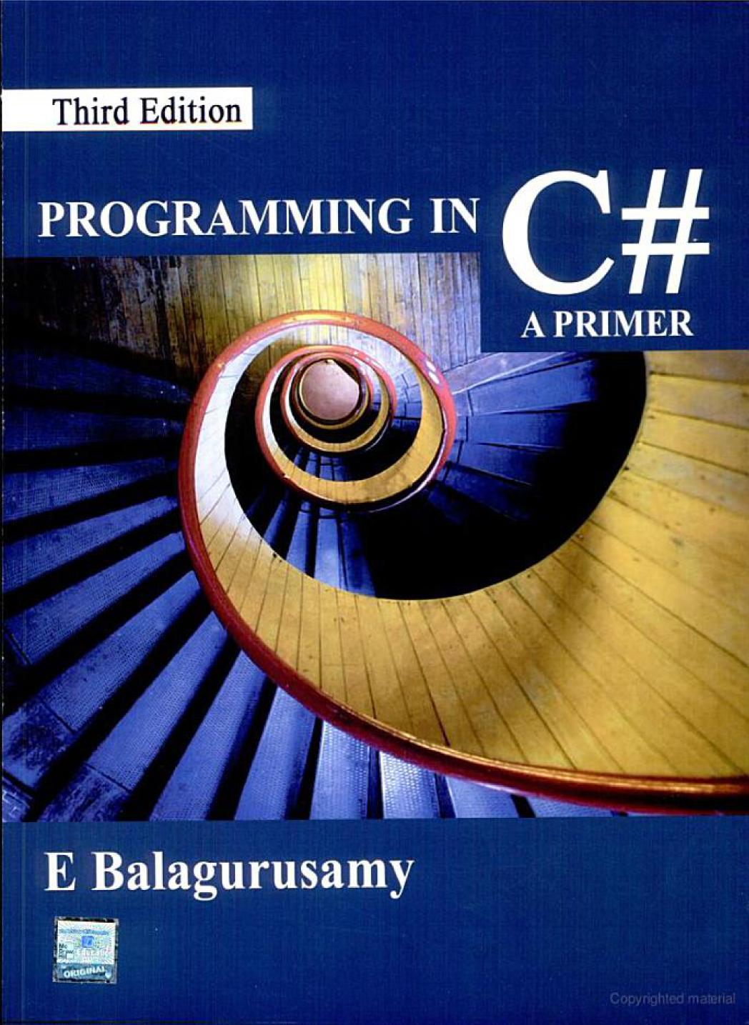 Programming In C A Primer 3rd Edition E Balagurusamy