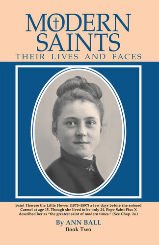 Modern Saints Book 2 Their Lives And Faces Ann Ball