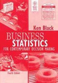 Applied Business Statistics Wiley India Wiley India Wiley India
