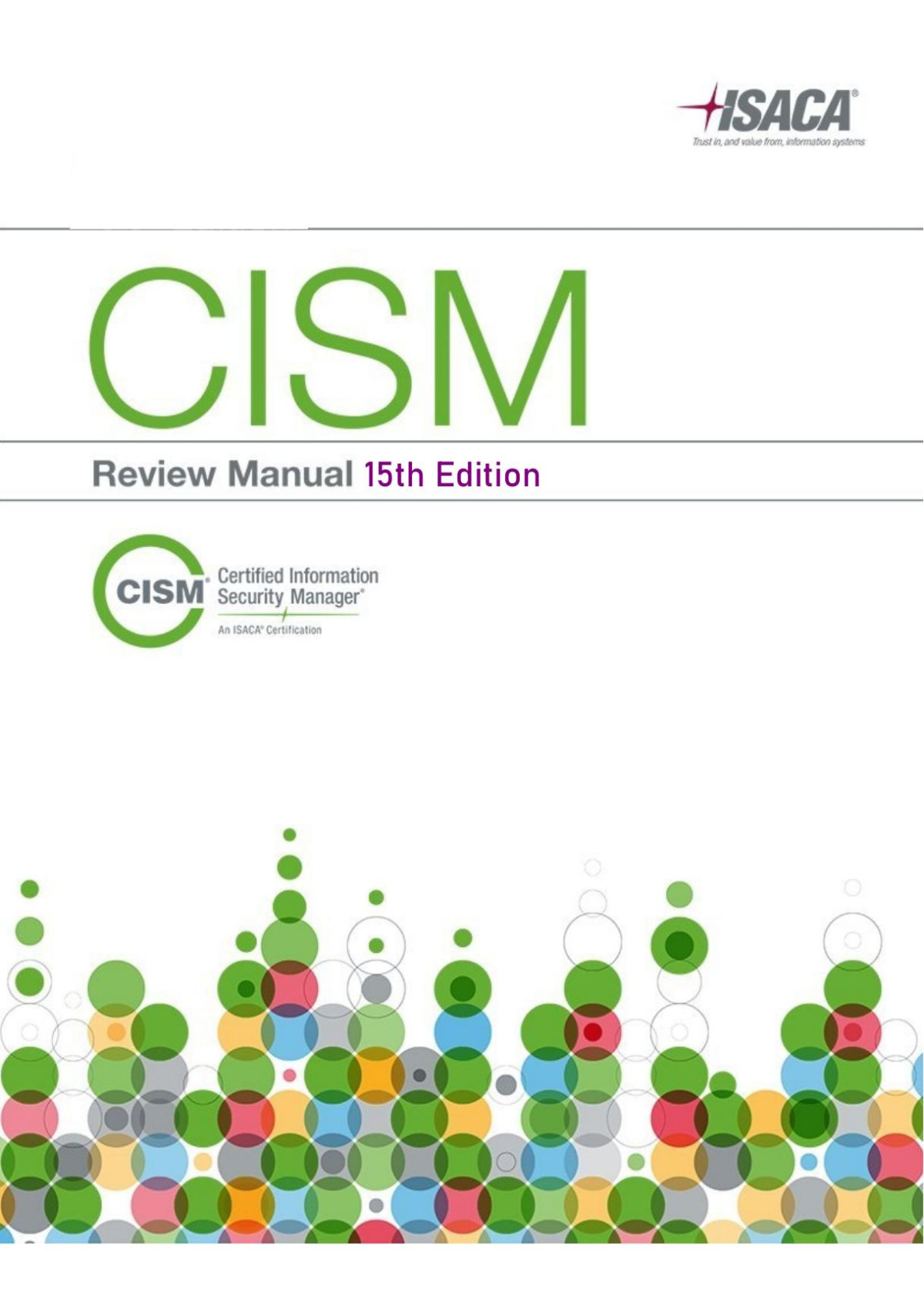 Cism Manual 15th Edition 15th Edition Isaca