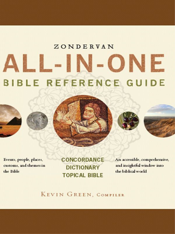 Zondervan Allinone Bible Reference Guide Kevin Green Green