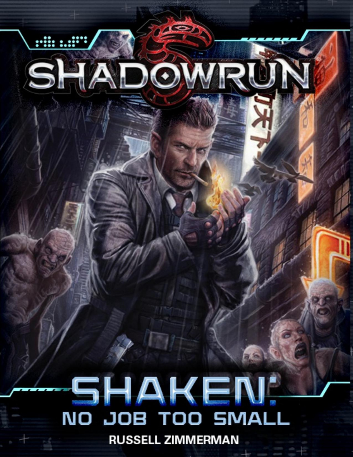 Shadowrun Shaken No Job Too Small Russell Zimmerman