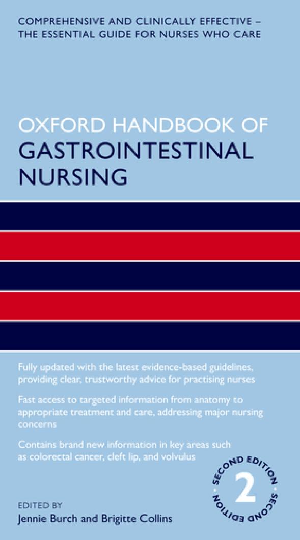 Oxford Handbook Of Gastrointestinal Nursing 2nd Edition Jennie Burch