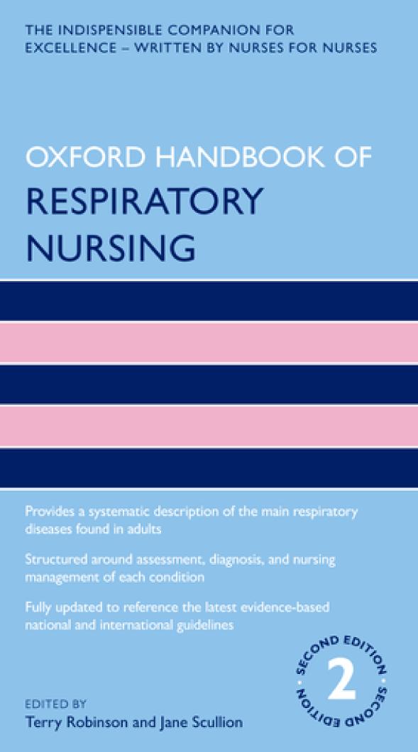 Oxford Handbook Of Respiratory Nursing 2nd Edition Terry Robinson