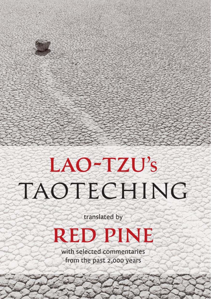 Laotzus Taoteching Lao Tzu Red Pine