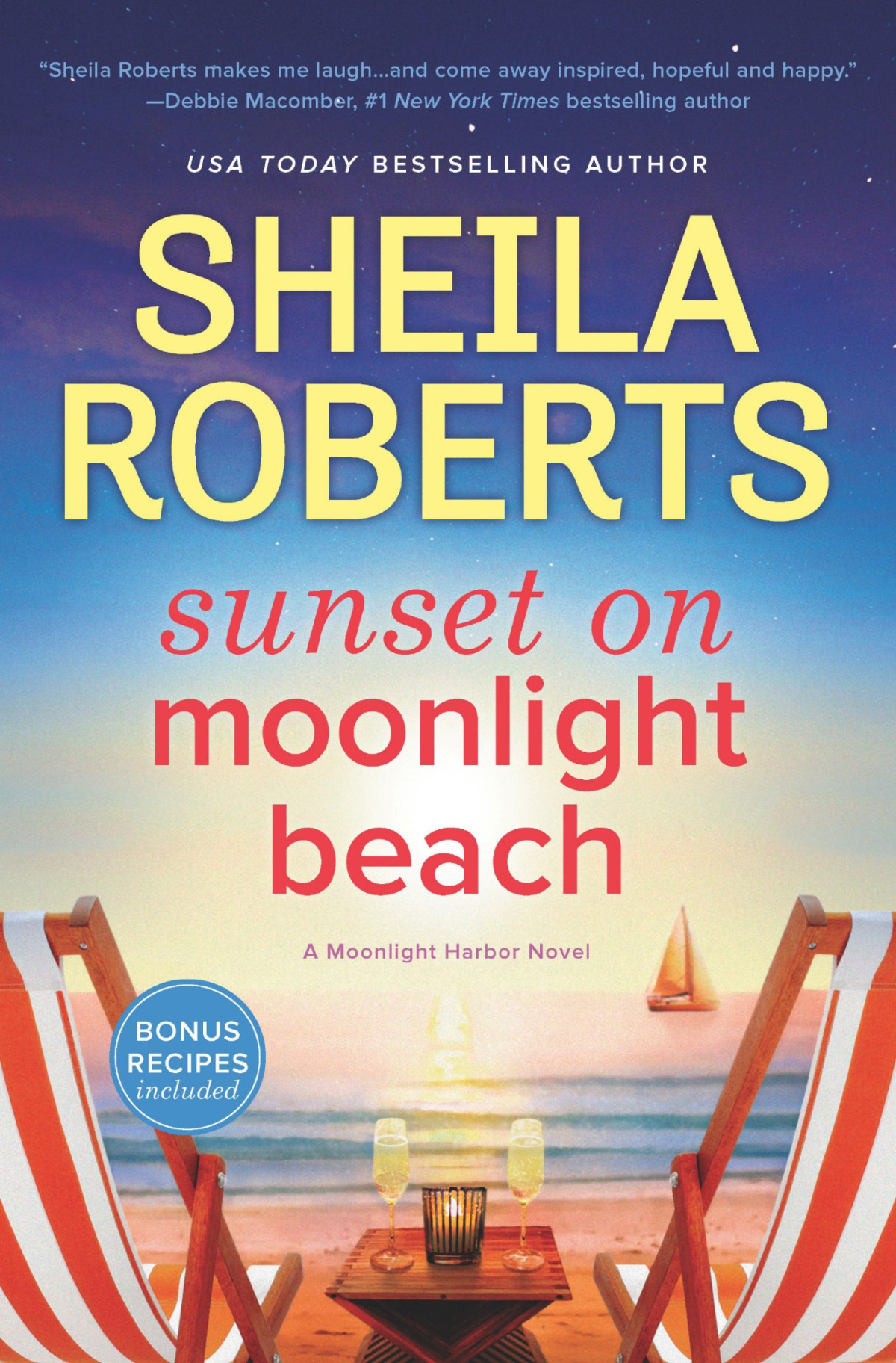 Sunset On Moonlight Beacha Moonlight Harbor Novel Sheila Roberts