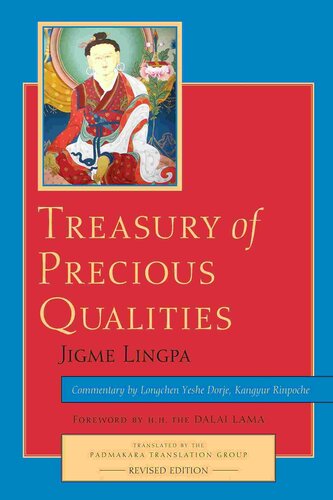Treasury Of Precious Qualities Book One Revised Edition Jigme Lingpa Longchen Yeshe Dorje
