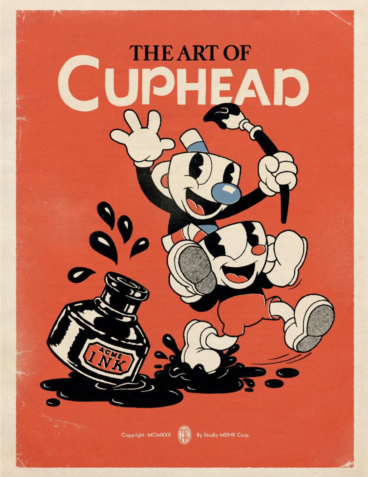The Art Of Cuphead First Edition Studio Mdhr