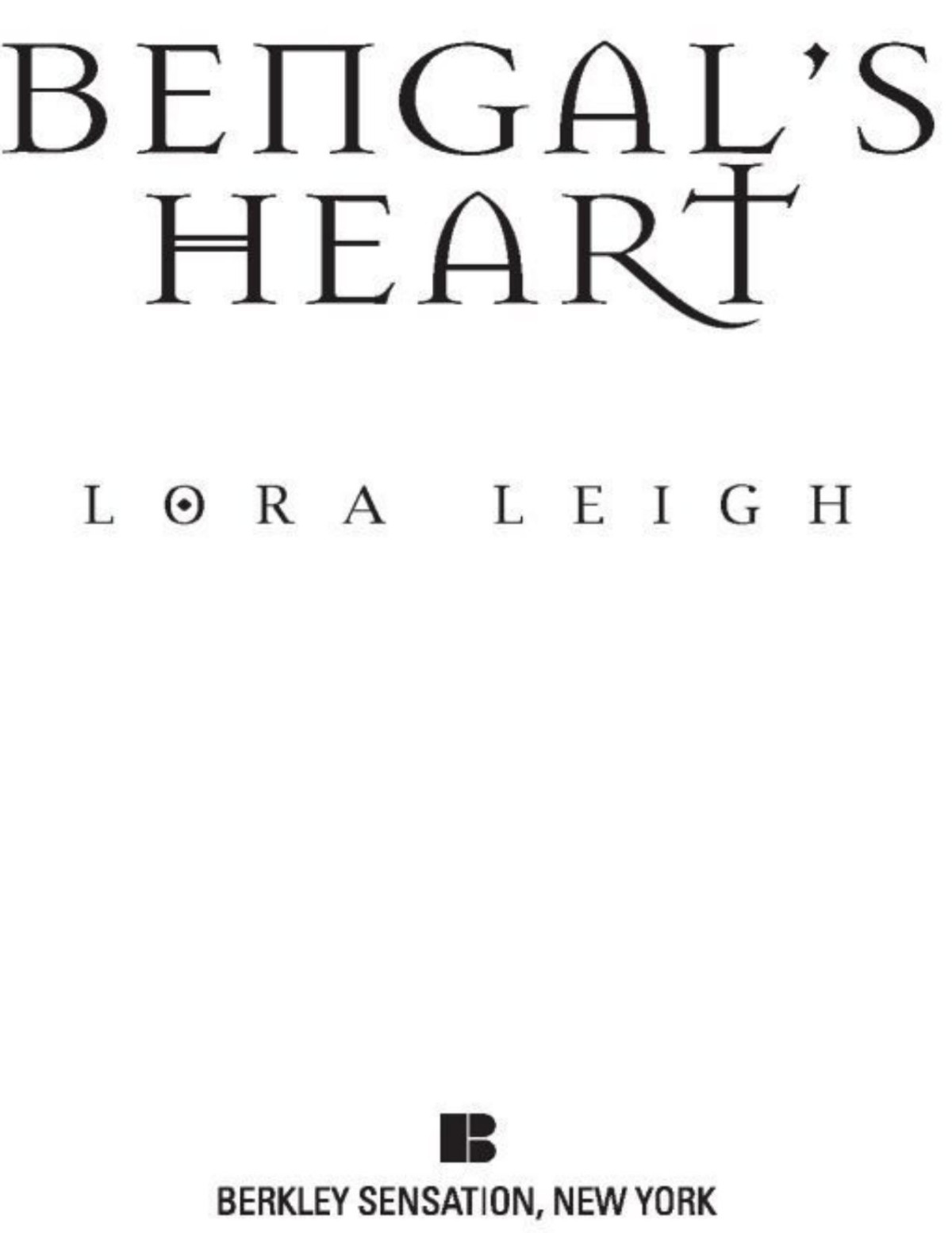 Bengals Heart Lora Leigh