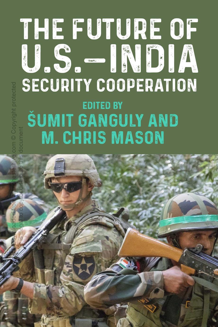 The Future Of Us India Security Cooperation Sumit Ganguly
