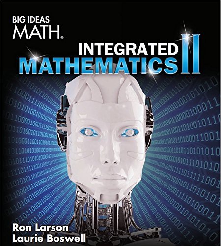 Big Ideas Integrated Math 2 2016 Big Ideas Math Student Ron Larson