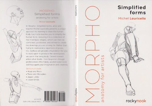 Morpho Simplified Forms Anatomy For Artists Morpho Anatomy For Artists Illustrated Michel Lauricella