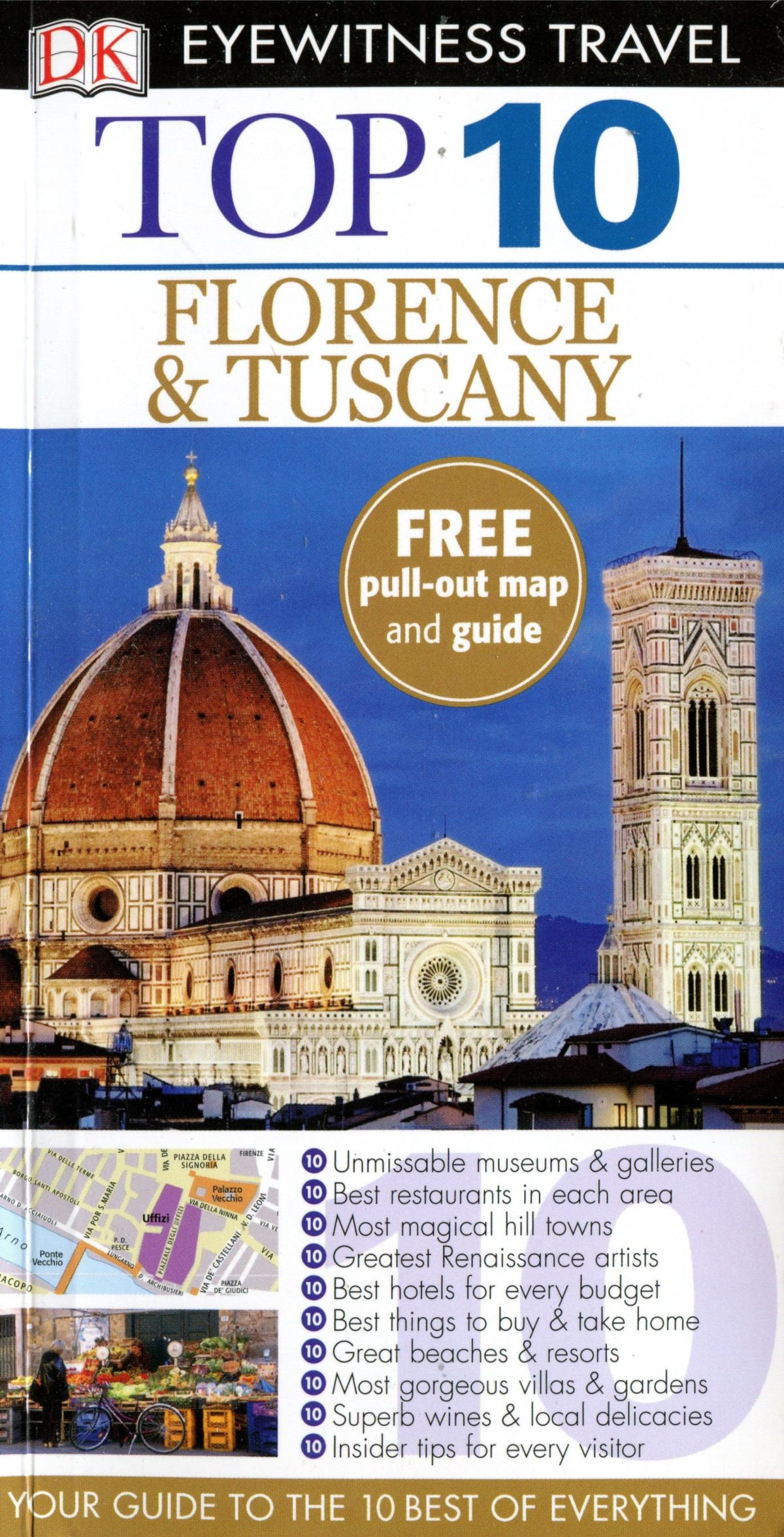 Dk Eyewitness Top 10 Travel Guide Florence Tuscany 1st Edition Dk