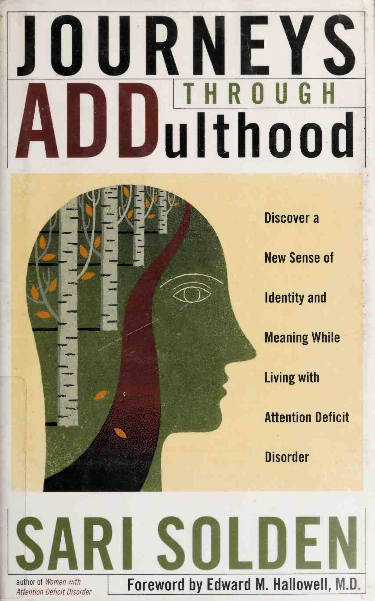 Journeys Through Adulthood Discover A New Sense Of Identity And Meaning While Living With Attention Deficit Disorder Reprint Sari Solden