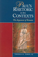 Pauls Rhetoric In Its Contexts The Argument Of Romans Tobin