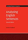 Analysing English Sentences Paperback Andrew Radford