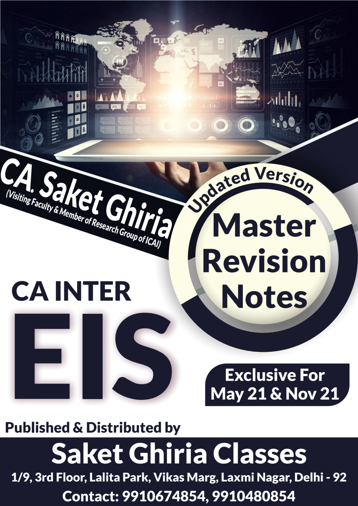 Ca Inter Eis Mrn Revision Charts 3rd Edition Ca Saket Ghiria