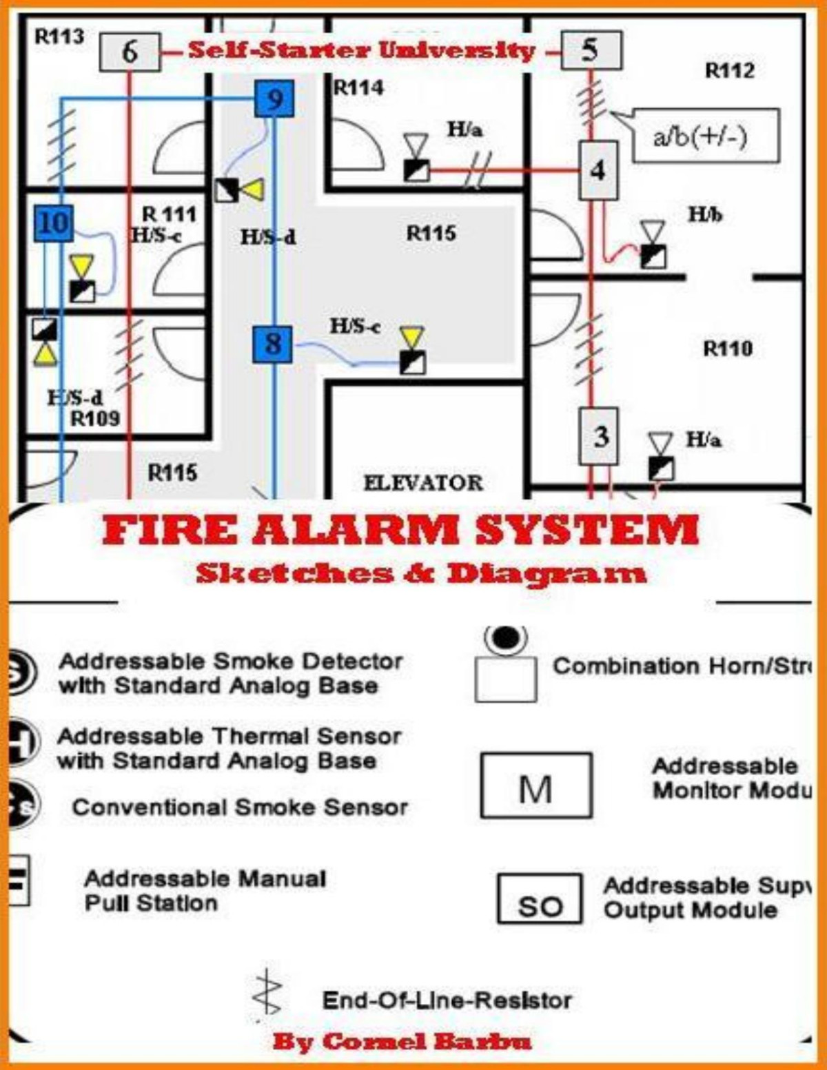 Fire Alarm System Diagrams Selfstarter University Book 1 Cornel Barbu