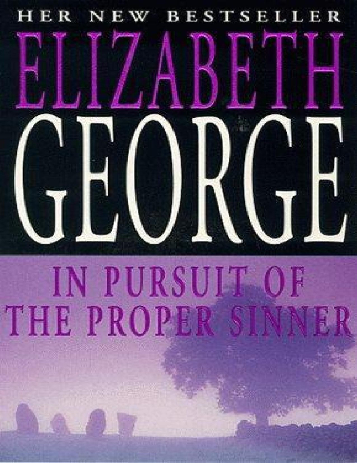 In Pursuit Of The Proper Sinner Elizabeth George