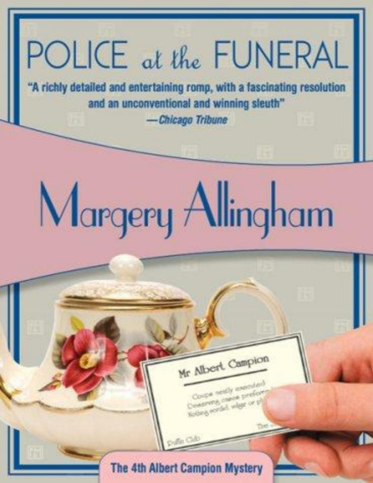 Police At The Funeral Margery Allingham