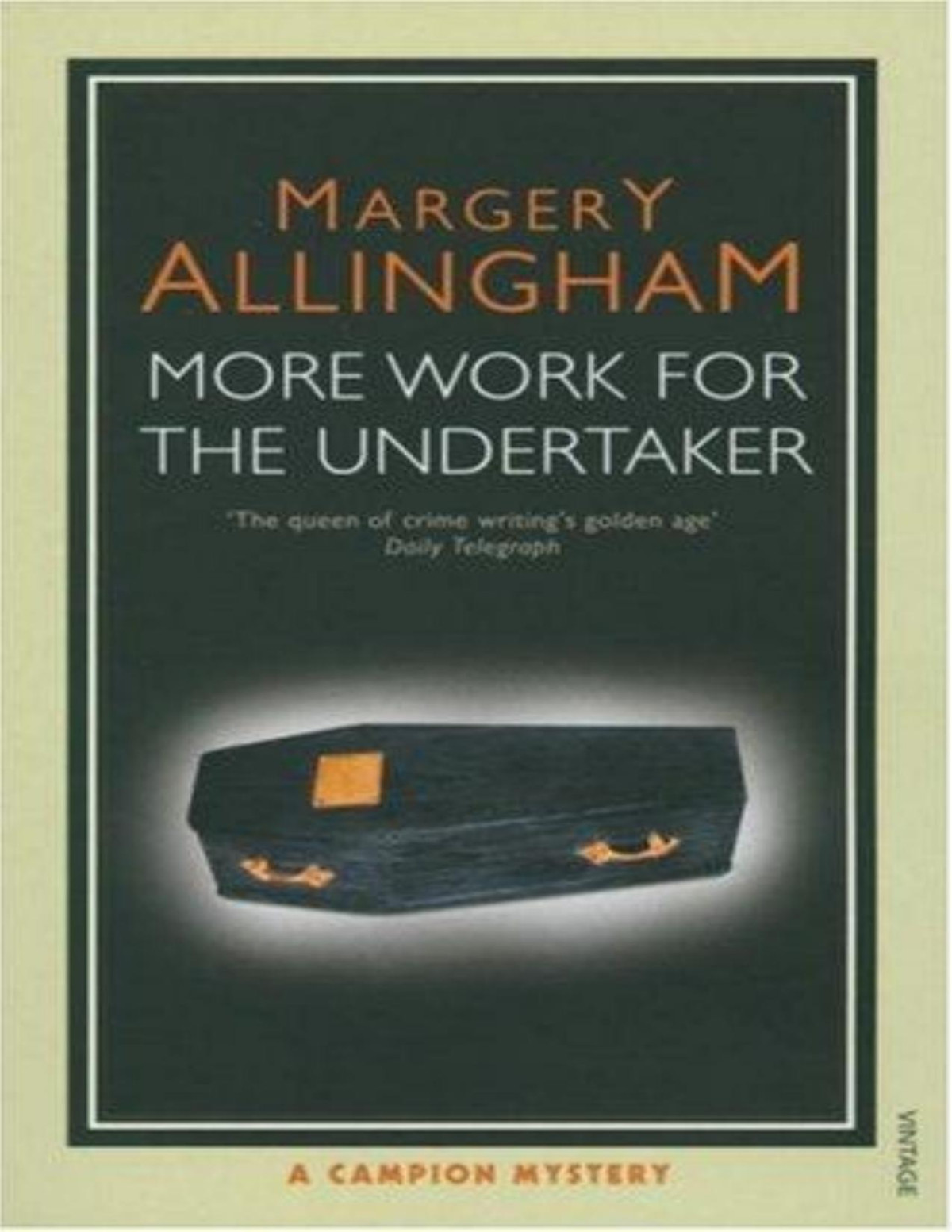 More Work For The Undertaker Margery Allingham