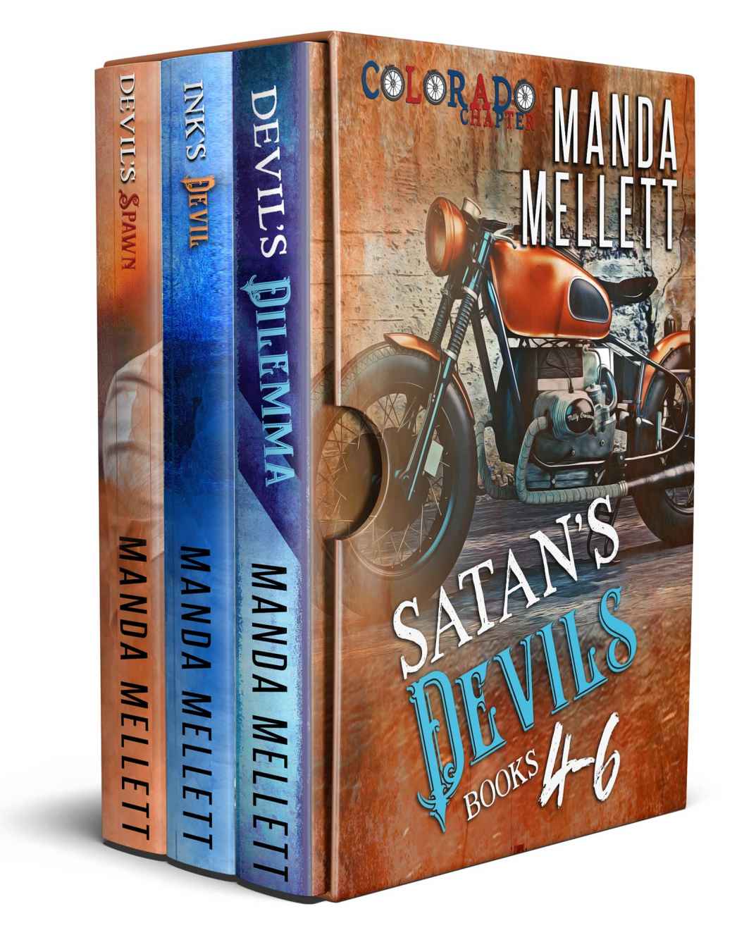 Satans Devils Mc Colorado Box Set Books 46 Mellett Manda