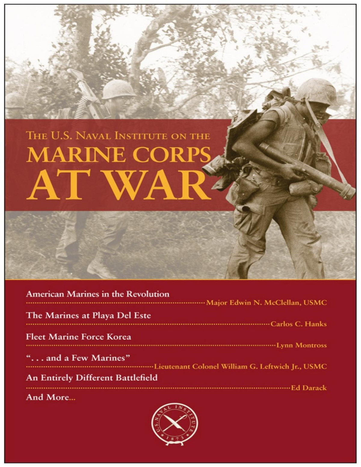The Us Naval Institute On The Marine Corps At War Thomas Cutler
