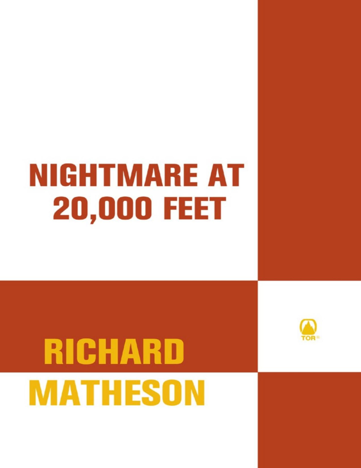 Nightmare At 20000 Feet Richard Matheson