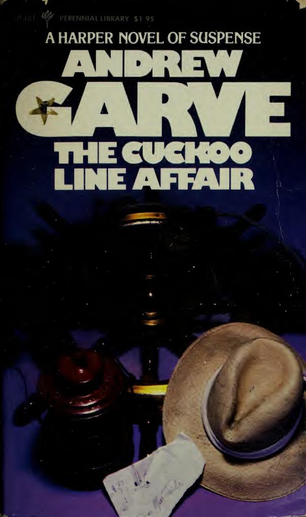 The Cuckoo Line Affair Garve Andrew
