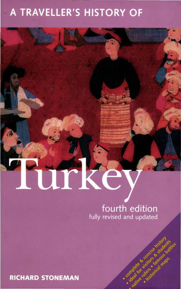 A Travellers History Of Turkey Richard Stoneman