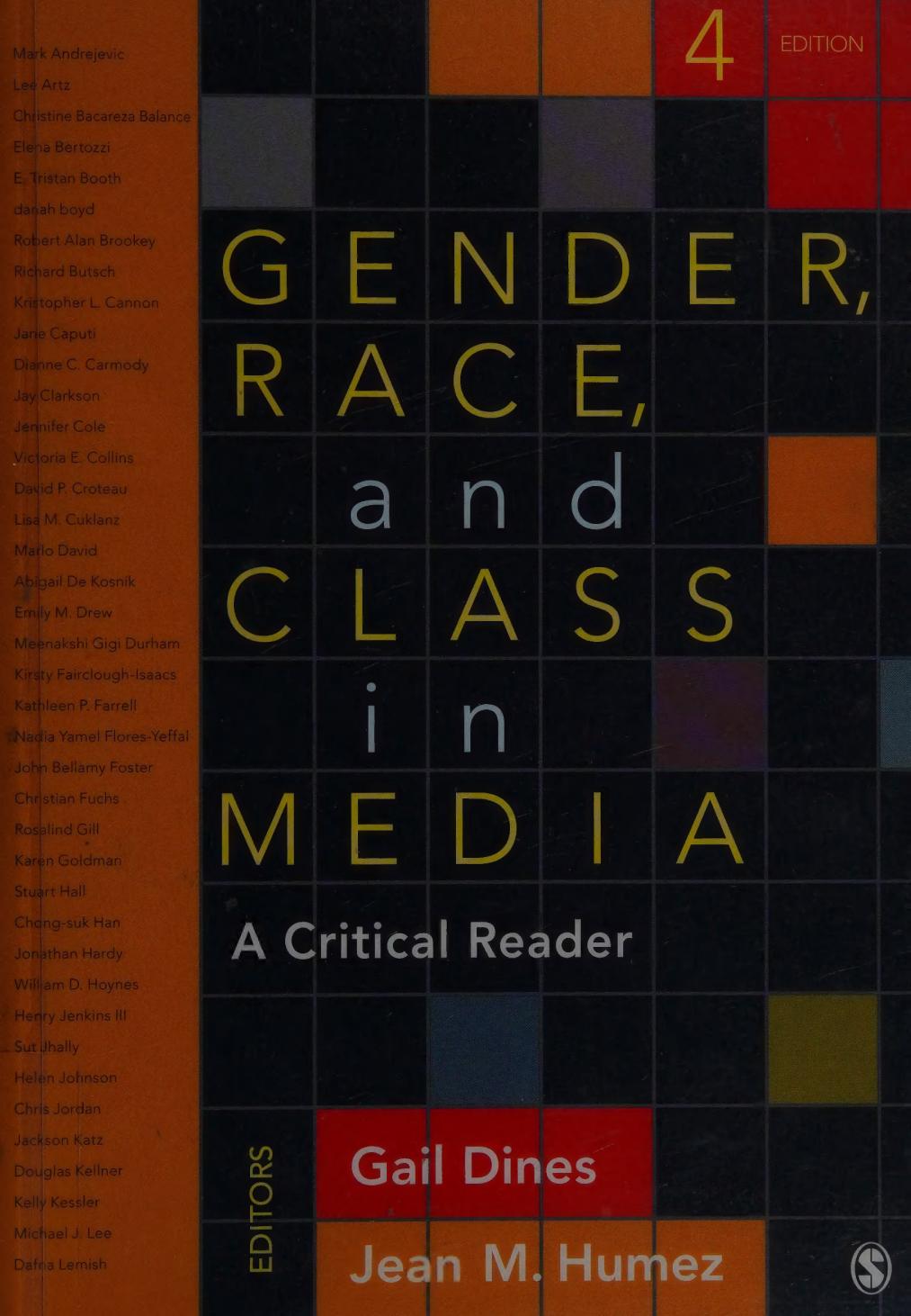 Gender Race And Class In Media A Critical Reader 4th Edition 4th Edition Gail Dines Editor
