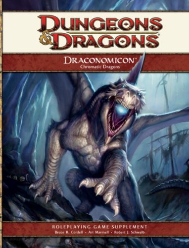 Draconomicon Chromatic Dragons Dd Rules Expansion First Edition Bruce Cordell