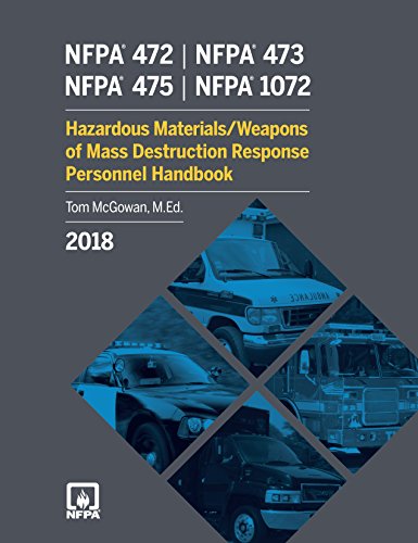 Nfpa 472nfpa 473nfpa 475nfpa 1072 Hazardous Materialsweapons Of Mass Destruction Response Handbook 2018 Edition 7th Tom Mcgowan Editor