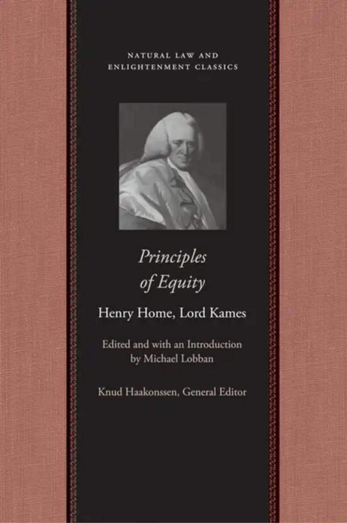 Principles Of Equity Third Henry Home Lord Kames