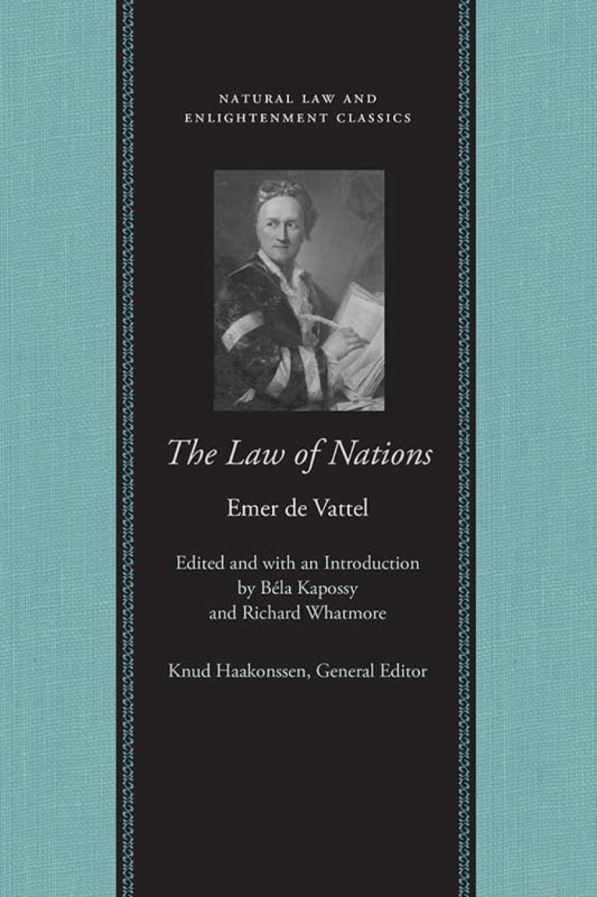 The Law Of Nations Emmerich De Vattel