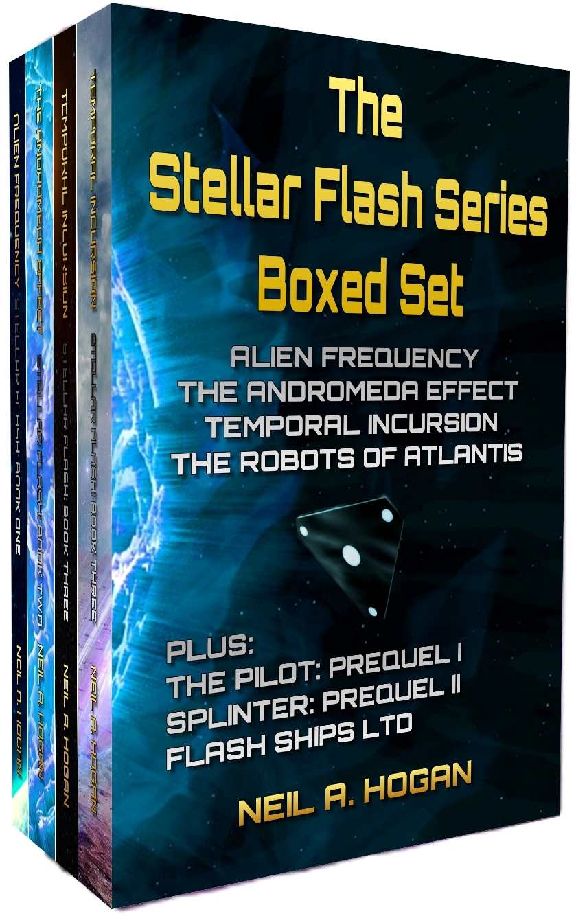 The Stellar Flash Series Complete Collection Boxed Set 4 Books Plus 3 Short Stories Neil A Hogan