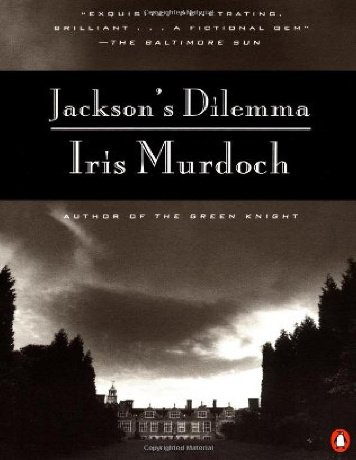 Jacksons Dilemma Iris Murdoch