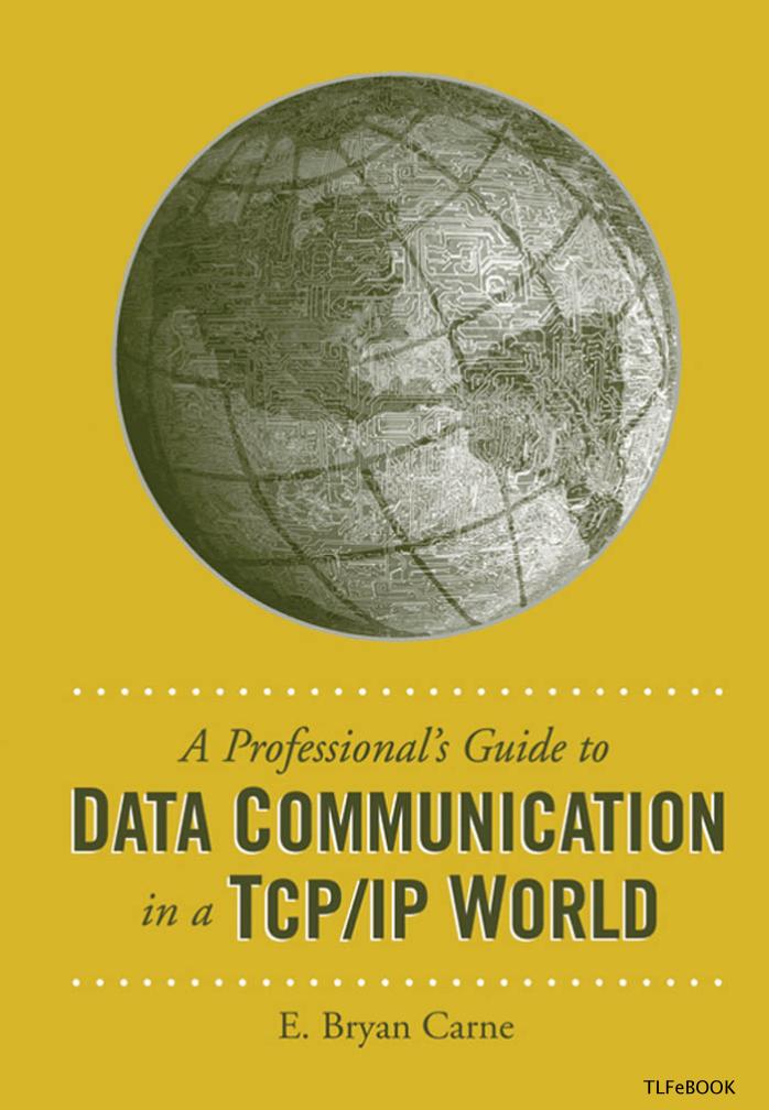 A Professionals Guide To Data Communication In A Tcpip World Illustrated E Bryan Carne