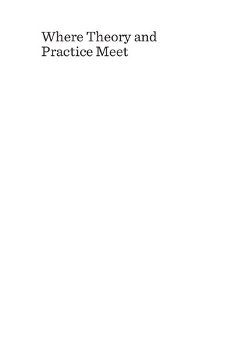 Where Theory And Practice Meet Understanding Translation Through Translation Laurence Wong