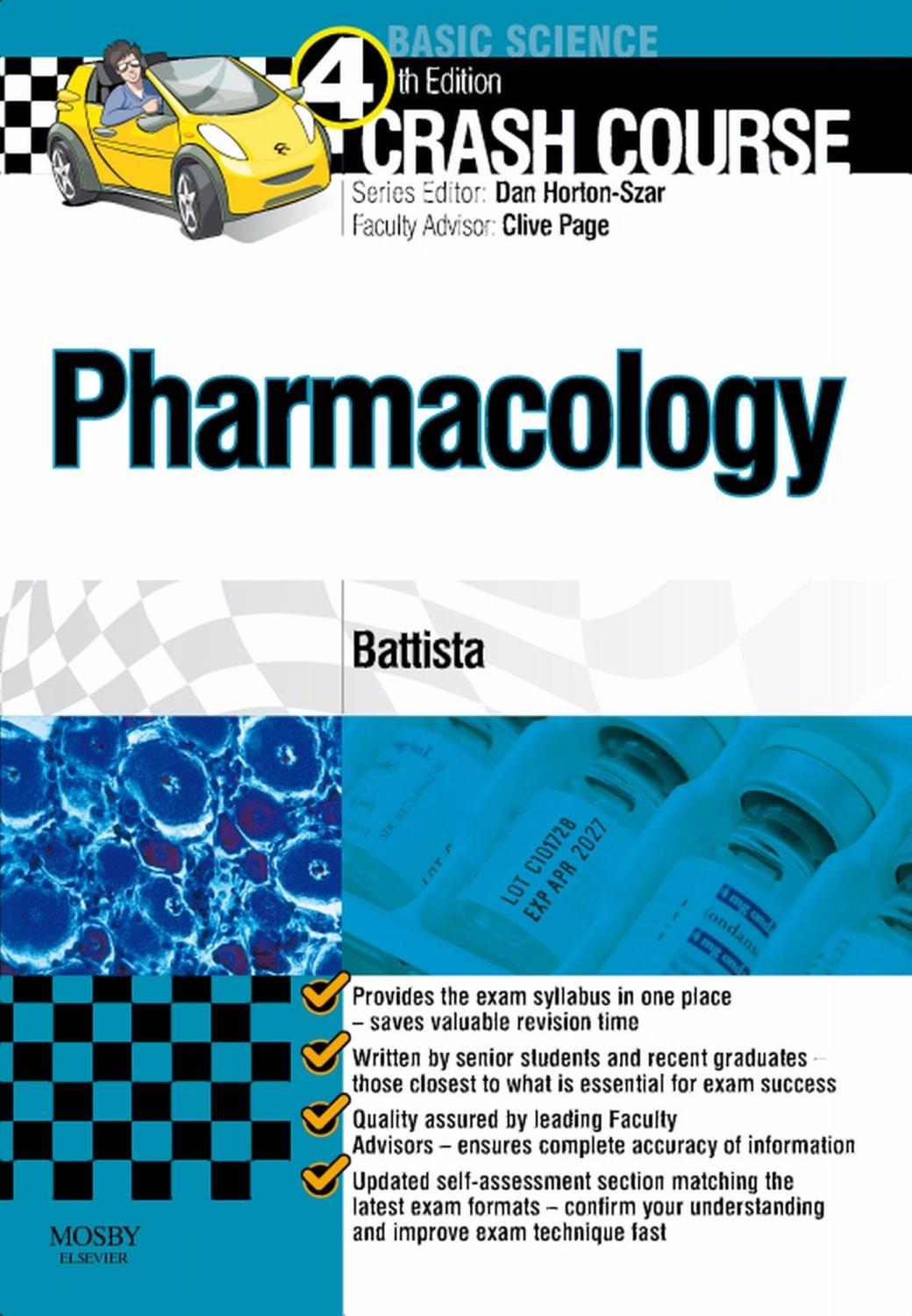 Crash Course Pharmacology Updated Edition Ebook 4th Edition Elisabetta Battista