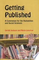 Getting Published A Companion For The Humanities And Social Sciences Jackson