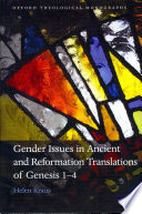 Gender Issues In Ancient And Reformation Translations Of Genesis 14 Oxford Theological Monographs 1st Edition Kraus