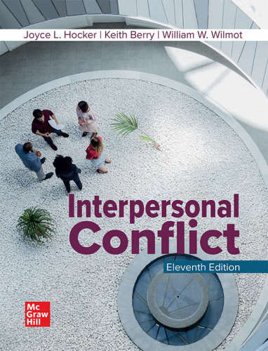 Interpersonal Conflict 11th Edition William Wilmot Joyce Hocker