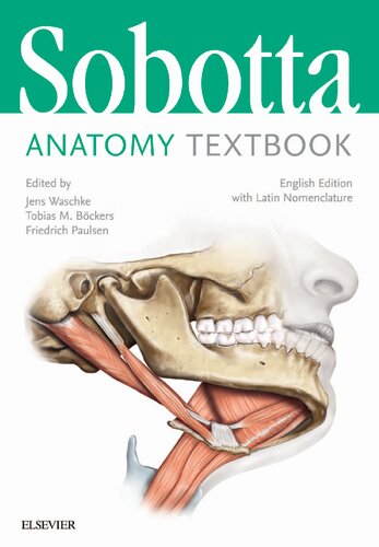 Sobotta Anatomy Textbook English Edition With Latin Nomenclature 1st Friedrich Paulsen
