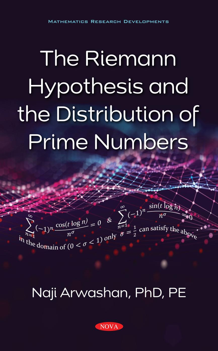 The Riemann Hypothesis And The Distribution Of Prime Numbers 1st Edition Naji Arwashan