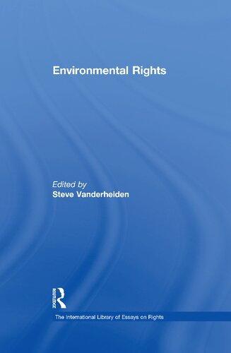 Environmental Rights Steve Vanderheiden