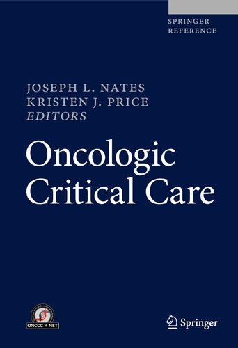 Oncologic Critical Care Joseph L Nates Kristen J Price Eds