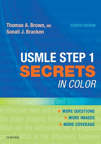 Secrets Series Usmle Step 1 Secrets In Color 4th Edition Thomas A Brown